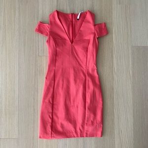 Rinascimento cold-shoulder dress